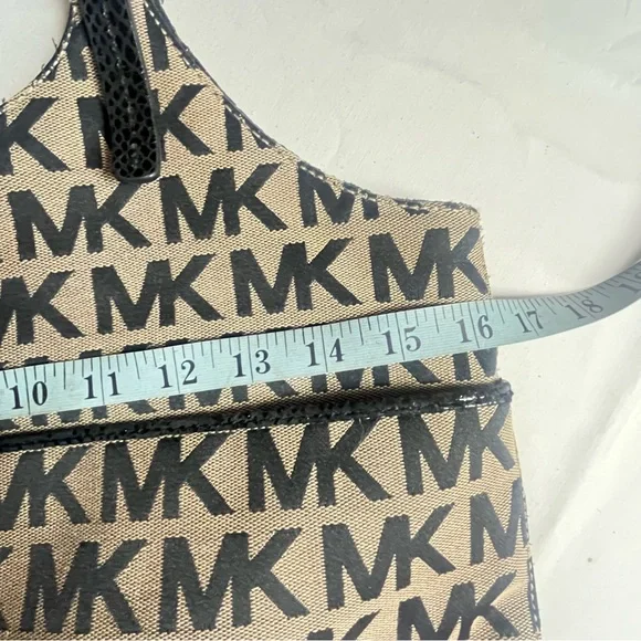 Michael Kors Black and Tan Women's Bag - Picture 8 of 10